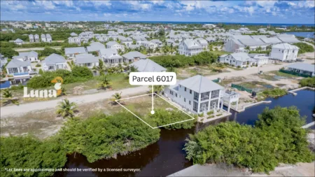 Affordable Canalfront Property in Mahogany Bay Village, Belize – Parcel 6017